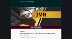 Desktop Screenshot of institutovitoriaregia.com