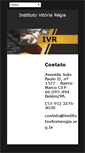 Mobile Screenshot of institutovitoriaregia.com